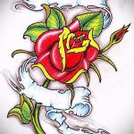 أنماط رسومات وشم الزهور - رسومات من 04/26/2016 1