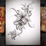 تصاميم وشم زهرة على الجانب - رسومات من 2016/04/26 3