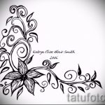 تصاميم وشم الزهور للفتيات - صور من 2016/04/26 1