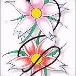 تصاميم وشم الزهور للفتيات - صور من 2016/04/26 6