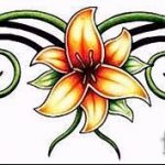 تصاميم وشم الزهور للفتيات - صور من 2016/04/26 9