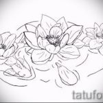 رسومات وشم زهرة اللوتس - رسومات بواسطة 04/26/2016 5