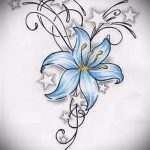 رسم من زهور الوشم على اليد - رسومات في 2016/04/26 1