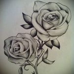 اسكتشات زهور الوشم بالأبيض والأسود - رسومات من 26/04/2016 2