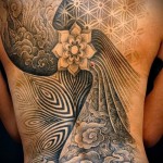 وشم الزهرة الهندية - صورة رائعة للوشم رقم 21122015 2