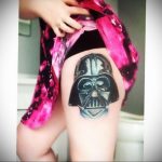 fotó változat a tetoválásról Darth Vader 2020.02.04. №1010 -darth vader tetoválás-