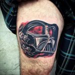 fotó változat a tetoválásról Darth Vader 2020.02.04. №1008 -darth vader tetoválás-