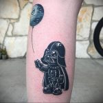 fotó változat a tetoválásról Darth Vader 2020.02.04. №1006 -darth vader tetoválás