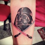 fotó a tetoválásról Darth Vader 2020.02.04. №1387 -darth vader tetoválás