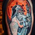 fotó a tetoválásról Darth Vader 2020.02.02. №1380 -darth vader tetoválás