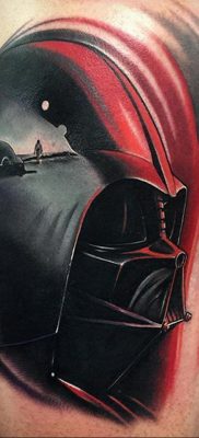 fotó a tetoválásról Darth Vader 2020.02.04. №1254 -darth vader tetoválás