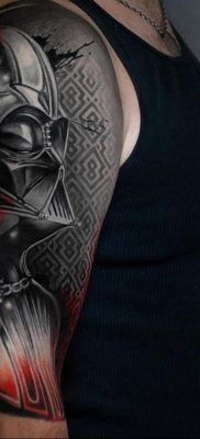 fotó a tetoválásról Darth Vader 2020.04.02. №1178 -darth vader tetoválás
