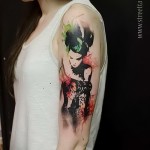 TATTOO rajz lány Lány 7