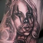 TATTOO rajz LÁNY 11