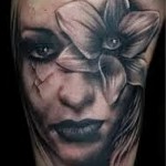 TATTOO rajz LÁNY 13