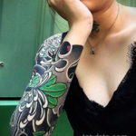 rękaw tatuaż dla kobiet 18.11.2019 №033 -rękaw tatuaż dla kobiet-