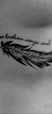 tatuaż pod piersią kobiety 18.11.2019 №011 -tatuaż pod piersią kobiety-