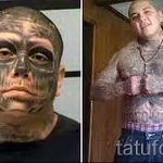 facet z tatuażem czaszki na twarzy - przykładowe zdjęcie 5