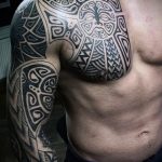 tatuaż na rękawie dla facetów - przykład zdjęcia 5