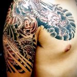 tatuaż dla facetów na ramieniu - przykład zdjęcia 5