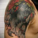 tatuaż dla facetów na ramieniu - przykład zdjęcia 6