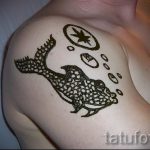 tatuaż z henny dla facetów - przykład zdjęcia 3