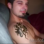 tatuaż z henny dla facetów - przykład zdjęcia 4