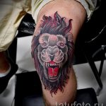 tatuaż kolana dla faceta - przykład zdjęcia 2