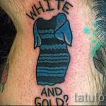 tatuaż na nodze dla facetów - przykład zdjęcia 11