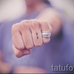 petits tatouages ​​pour les gars - fot. przykład 1