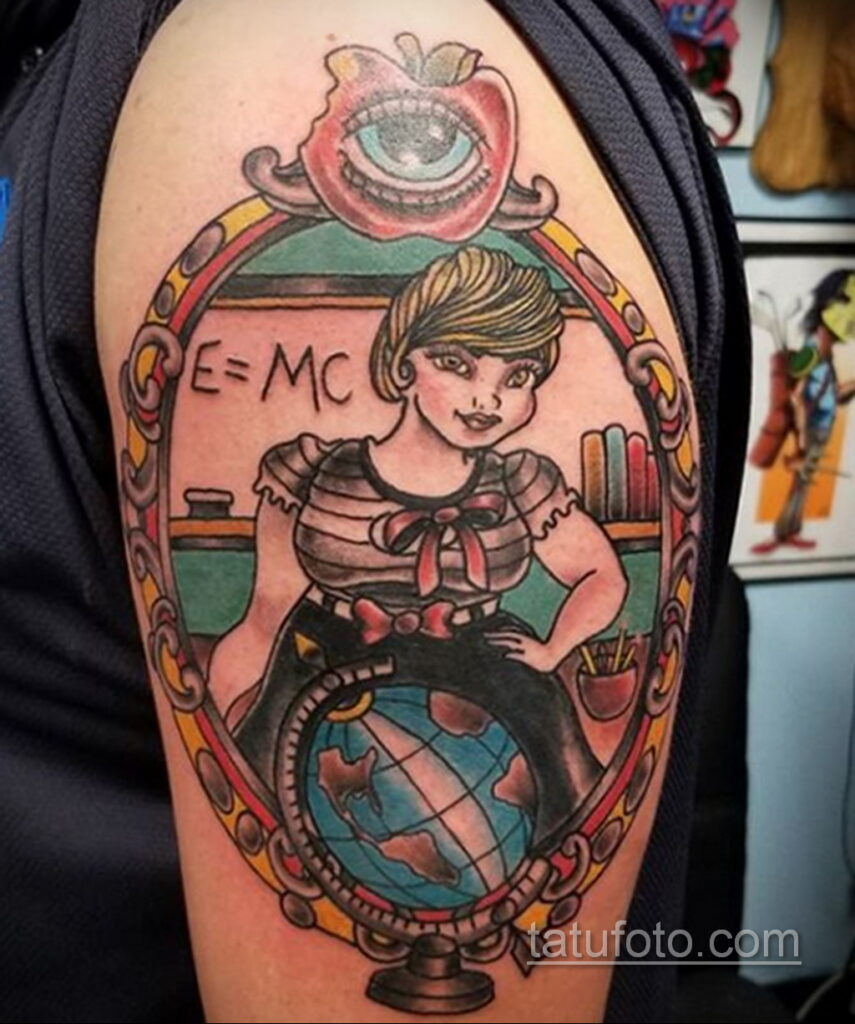 صورة وشم للمعلم عن التعليم 05.10.2020 №065 -وشم المعلم-