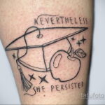 صورة وشم للمعلم عن التعليم 05.10.2020 №013 -وشم المعلم-