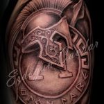 Római páncél tetoválás 1