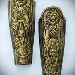 Tätowierung auf seinem Unterarm Rüstung - ein Beispiel für die fertigen Tätowierung 16052016 1