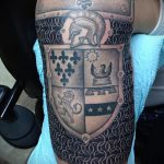 Tattoo -rüstung Kettenhemd - ein Beispiel für die fertigen Tätowierung 16052016 3