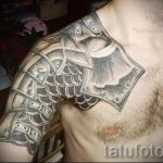 Páncél mellkas tetoválás - példa a kész tetoválásra 16052016 -ból 5