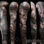 Páncél ujjú tetoválás - példa a kész tetoválásra 16052016 -ból 6