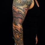 Páncélhüvely -tetoválás - példa a kész tetoválásra 16052016 -ból 8