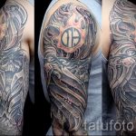 Páncélhüvely tetoválás - példa a kész tetoválásra 16052016 -ból 9