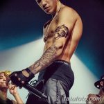 снимка на татуировката на Джъстин Бийбър от 08.08.2017 г. №025 - Татуировката на Джъстин Бийбър_