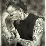 Fénykép James Hatfield Tattoo -ról, 2018.09.10. №003 - James Hatfield Tattoo -