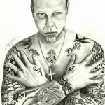 Fénykép James Hatfield Tattoo -ról, 2018.09.10. №068 - James Hatfield Tattoo -