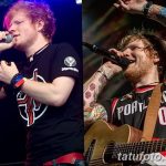 Снимка на татуировката на Ед Ширан от 15.09.2018 г. №005 - Татуировки на Ед Ширан -