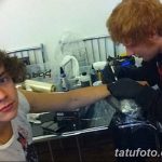 Снимка на татуировката на Ед Ширан от 15.09.2018 г. №006 - Татуировки на Ед Ширан -