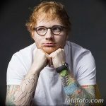 Снимка на татуировката на Ед Ширан от 15.09.2018 г. №010 - Татуировки на Ед Ширан -