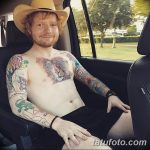 Снимка на татуировката на Ед Ширан от 15.09.2018 г. №017 - Татуировки на Ед Ширан -