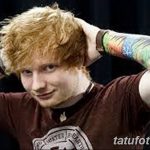 Снимка на татуировката на Ед Ширан от 15.09.2018 г. №026 - Татуировки на Ед Ширан -