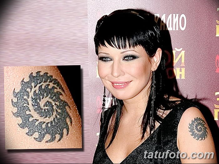 снимка на татуировката на елхата (Иванцив Елизавета Валдемаровна от 29 декември 2017 г. № 001 - 1 -