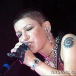 снимка на татуировката на елхата (Иванцив Елизавета Валдемаровна от 29 декември 2017 г. № 003 - 1 -