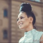 снимка на татуировката на елхата (Иванцив Елизавета Валдемаровна от 29 декември 2017 г. № 017 - 1 -